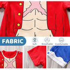 Newborn Clothing Handsome Anime Role Play Cotton Comfortable Soft Boys And Girls 0-18 Summer Short Sleeved Baby Jumpsuit