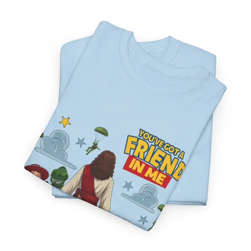 Comfort Colors You've Got A Friend In Me Woody & Buzz Graphic Shirt