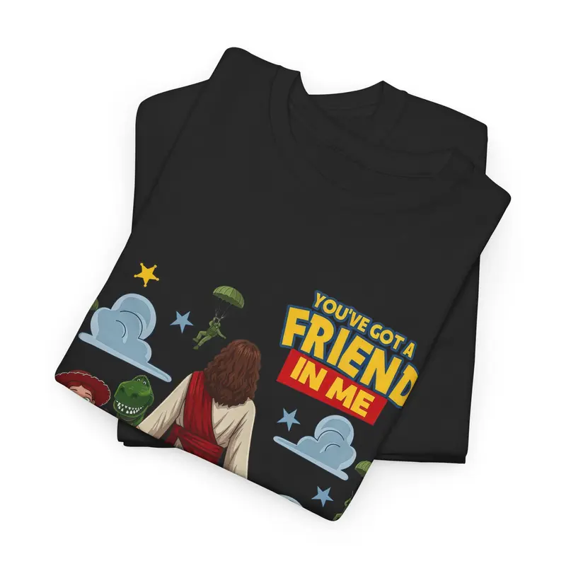 Comfort Colors You've Got A Friend In Me Woody & Buzz Graphic Shirt