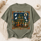Cute Halloween Teddy Bear Shirt, Spooky Guest Haunted House Tee, Ghost Pumpkin Fall T-Shirt, Trick Or Treat Graphic Shirt
